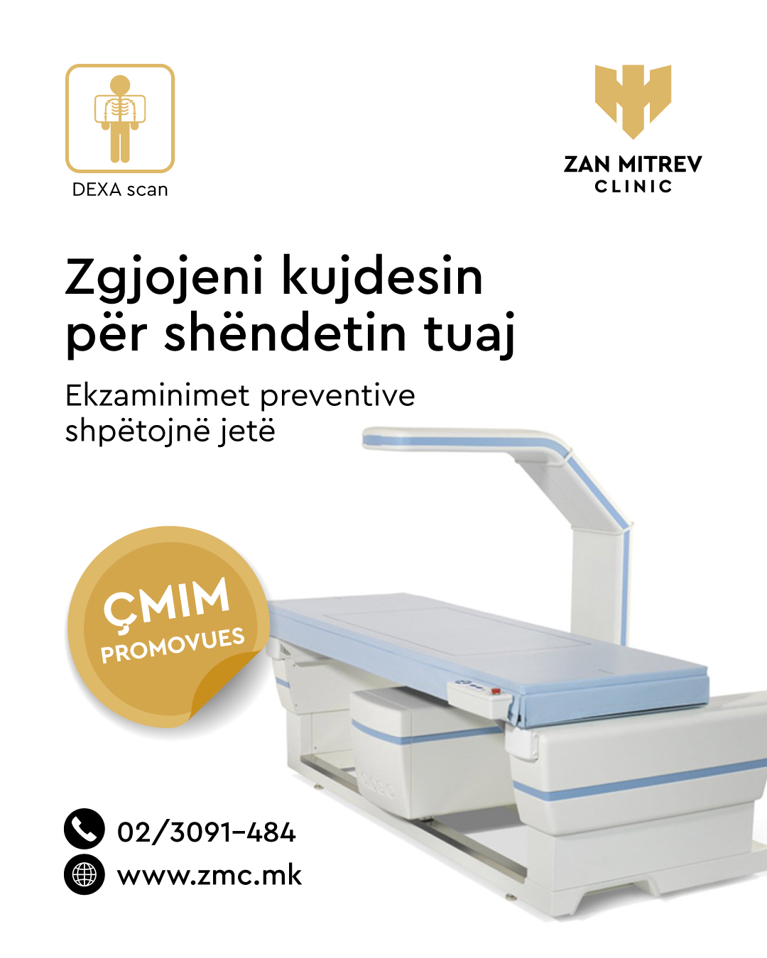 Parandalojeni dhe trajtojeni në kohë sepse osteoporoza është një sëmundje e heshtur