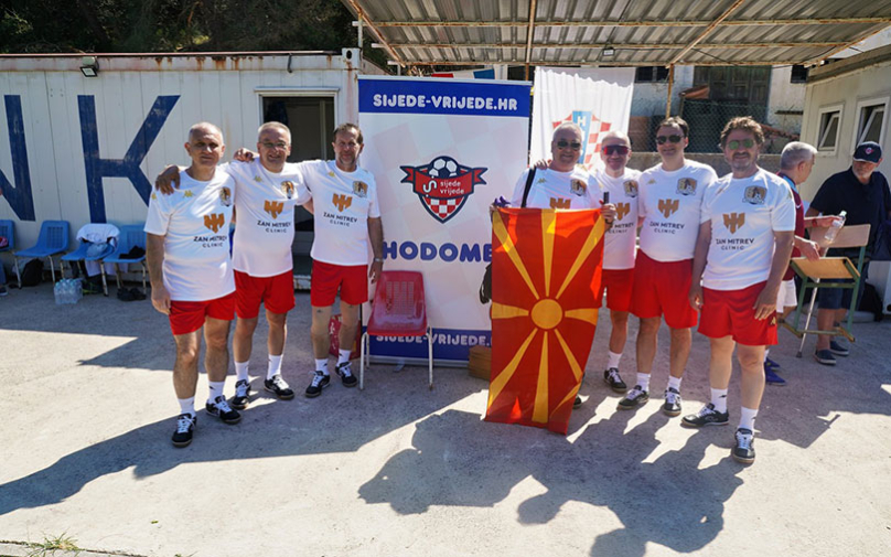 Клиника Жан Митрев го промовира здравиот начин на живот преку Шутбал – Walking Football