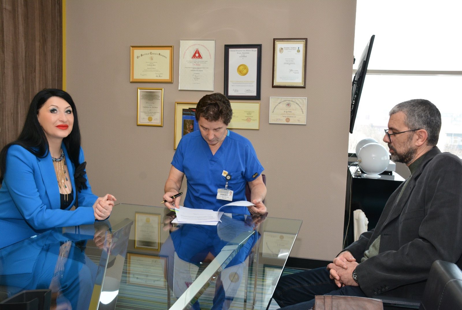 Идните медицински кадри на пракса во Клиничка болница „Жан Митрев“